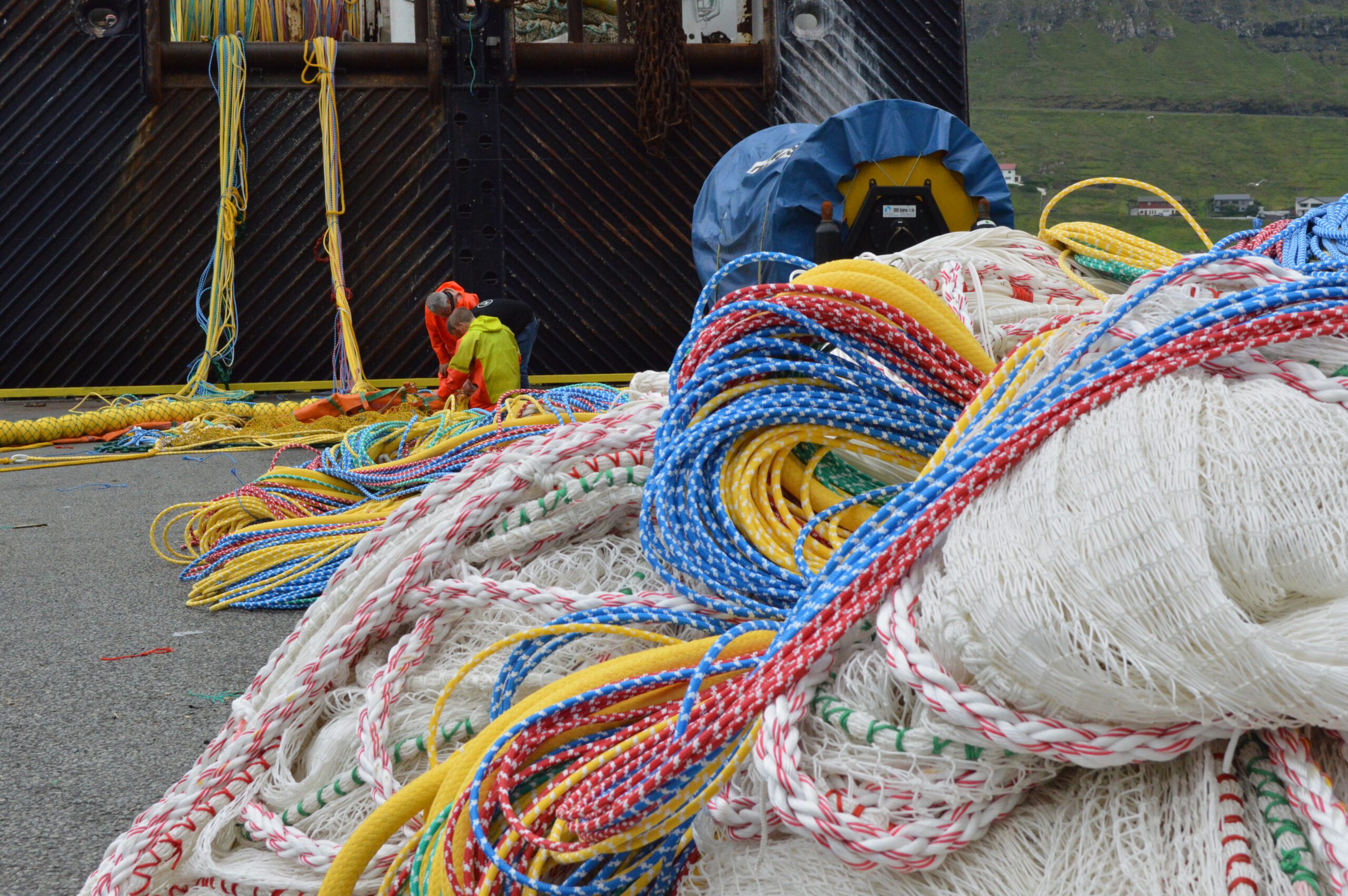 Pelagic trawl built with Capto in the forenet