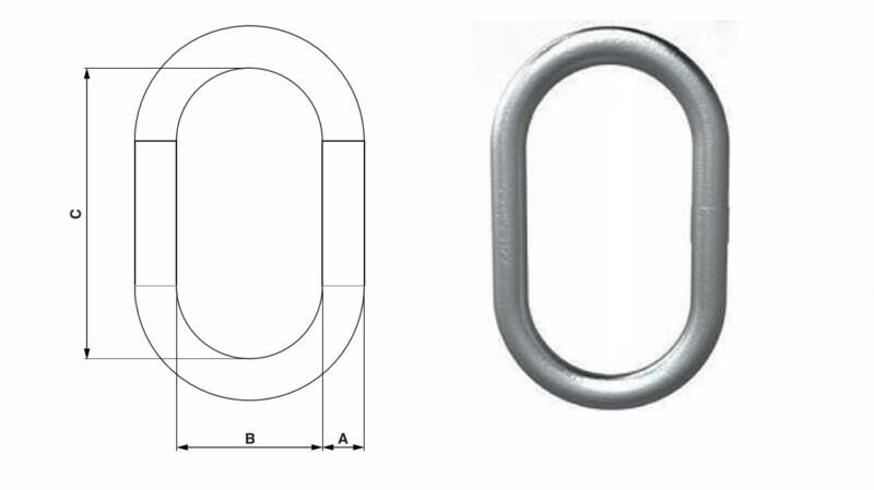 Master links - Galvanised - Vónin - Proof tested for strength