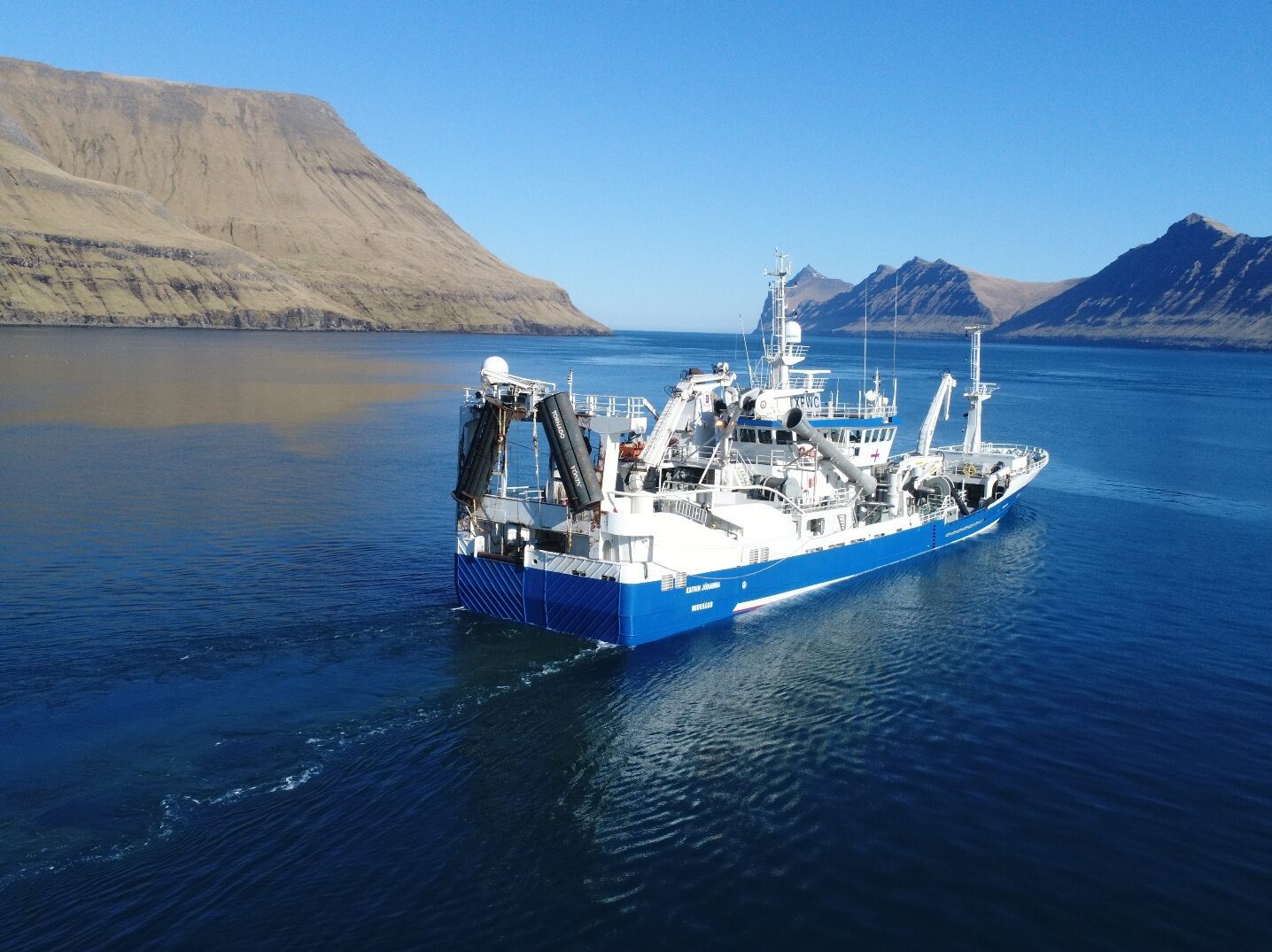 Faroese pelagic trawler Katrin Jóhanna