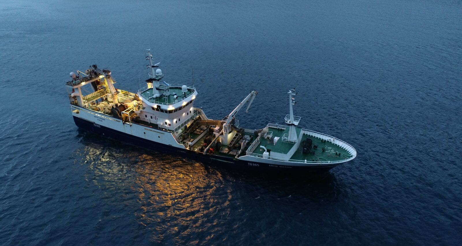 Faroese trawler Arctic Yoyager