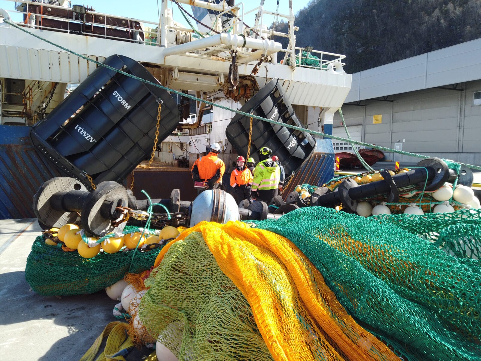 Vónin Novaja shrimp trawl