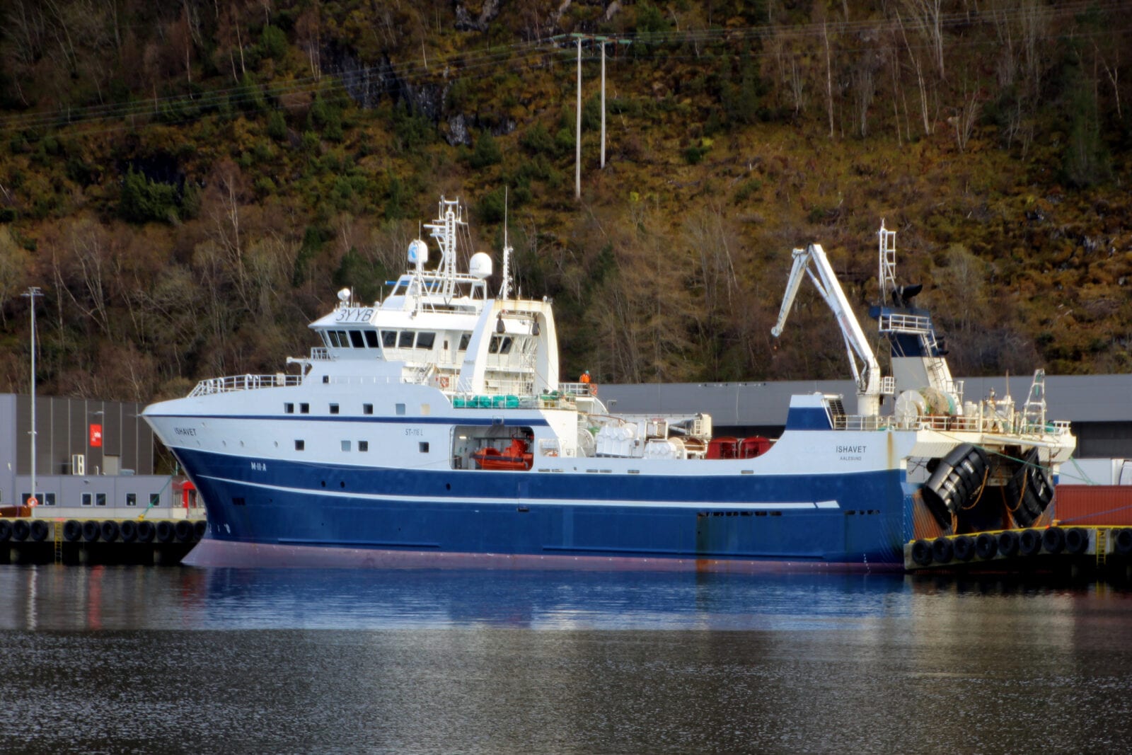 Norwegian shrimp trawler Ishavet