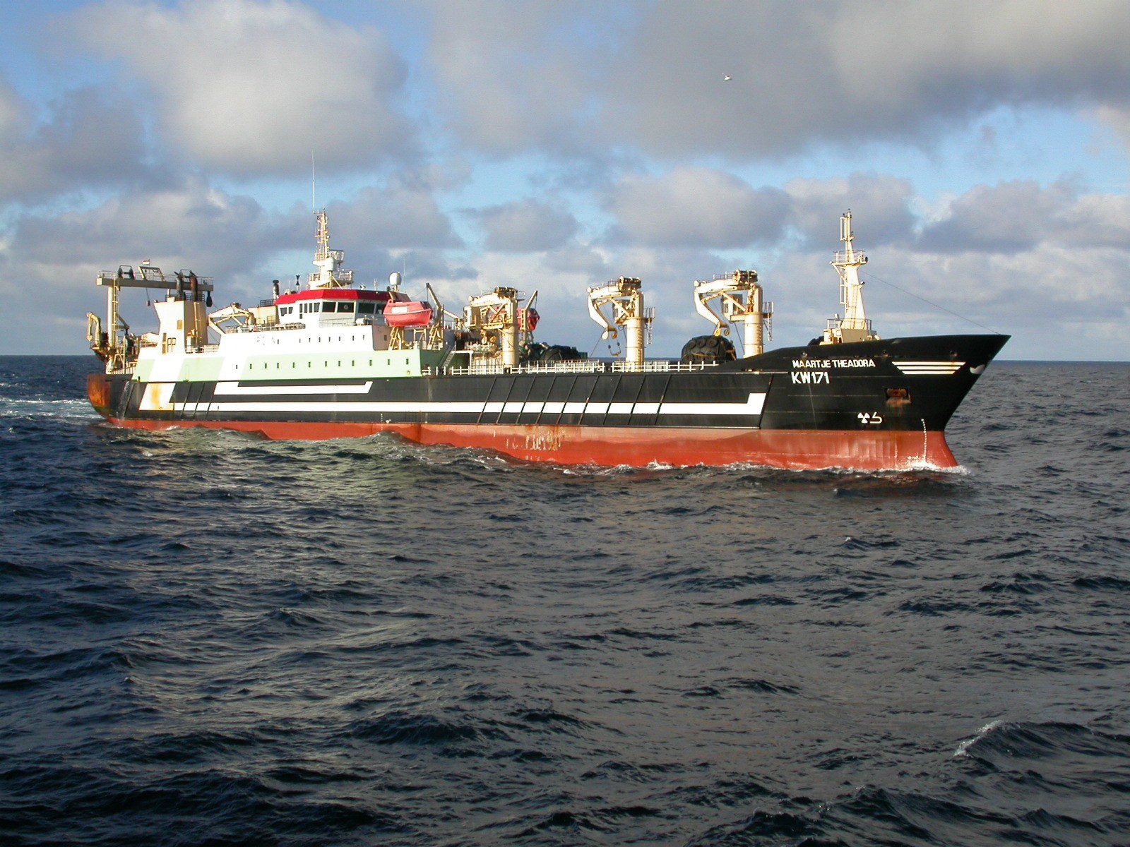 Dutch trawler Maartje Theodora