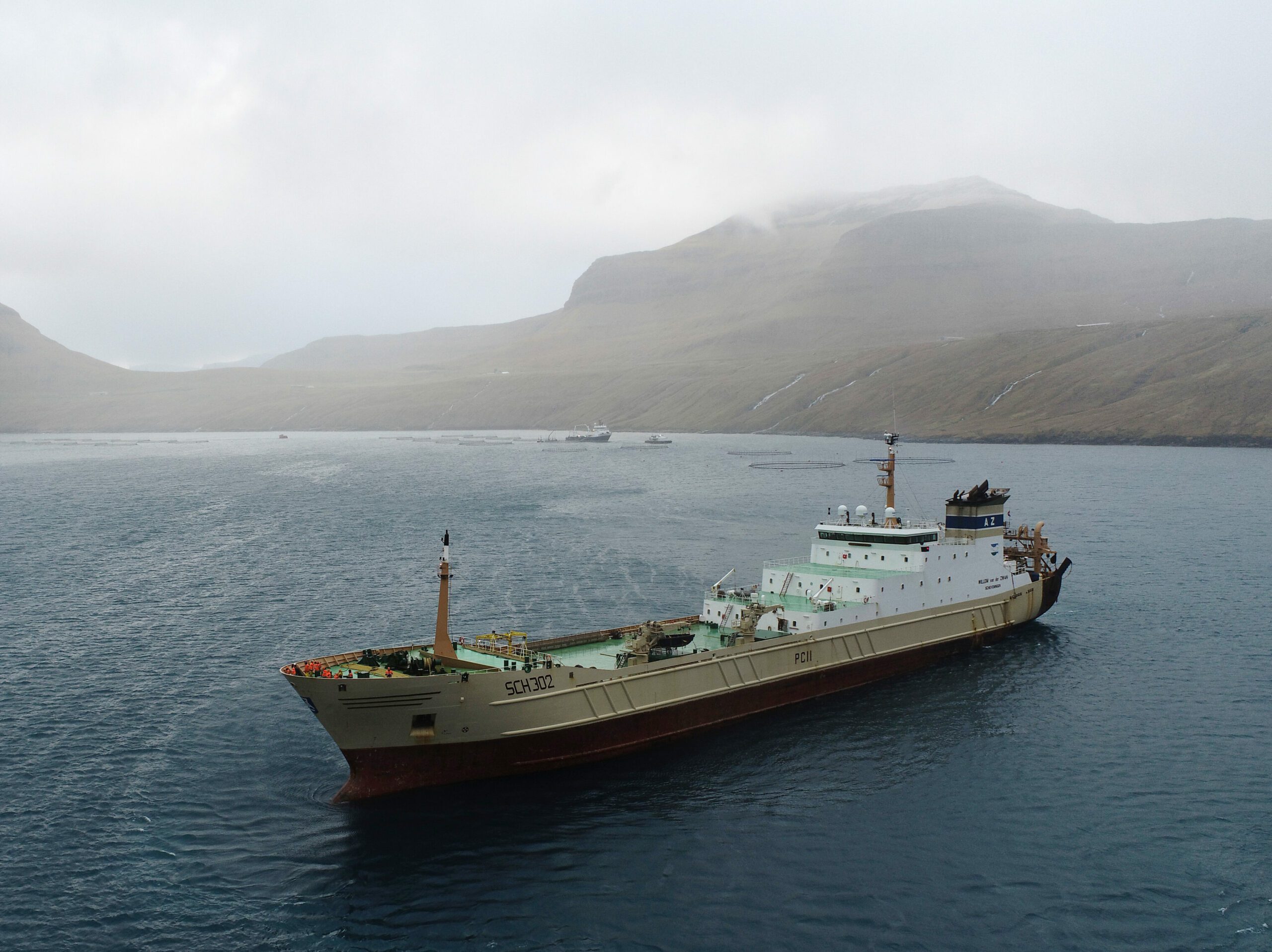 Dutch trawler Willem van der Zwan