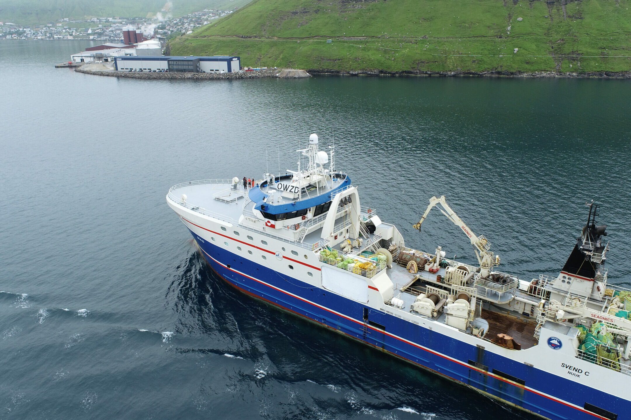 Greenlandic trawler Svend C