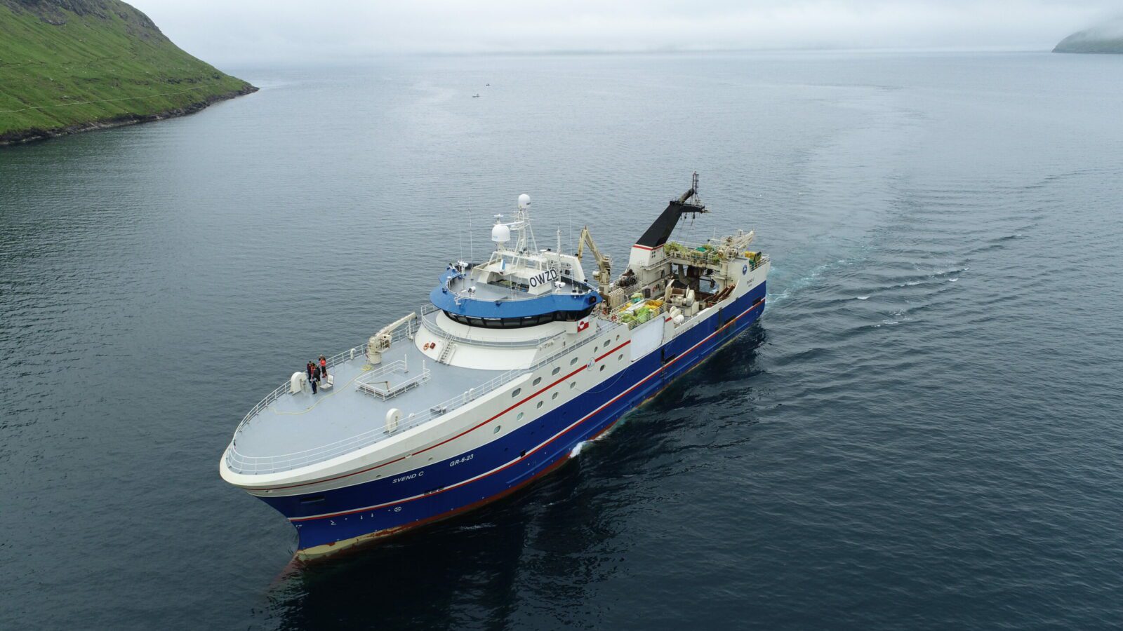 Greenlandic trawler Svend C