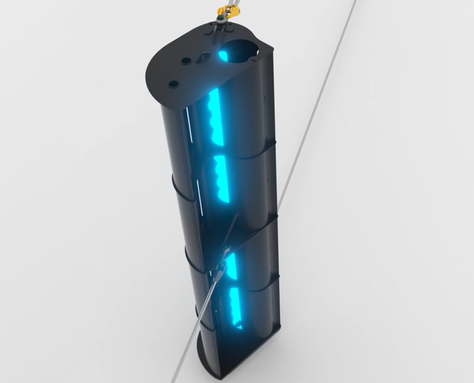 The Twister trawl door is equipped with a shutter system
