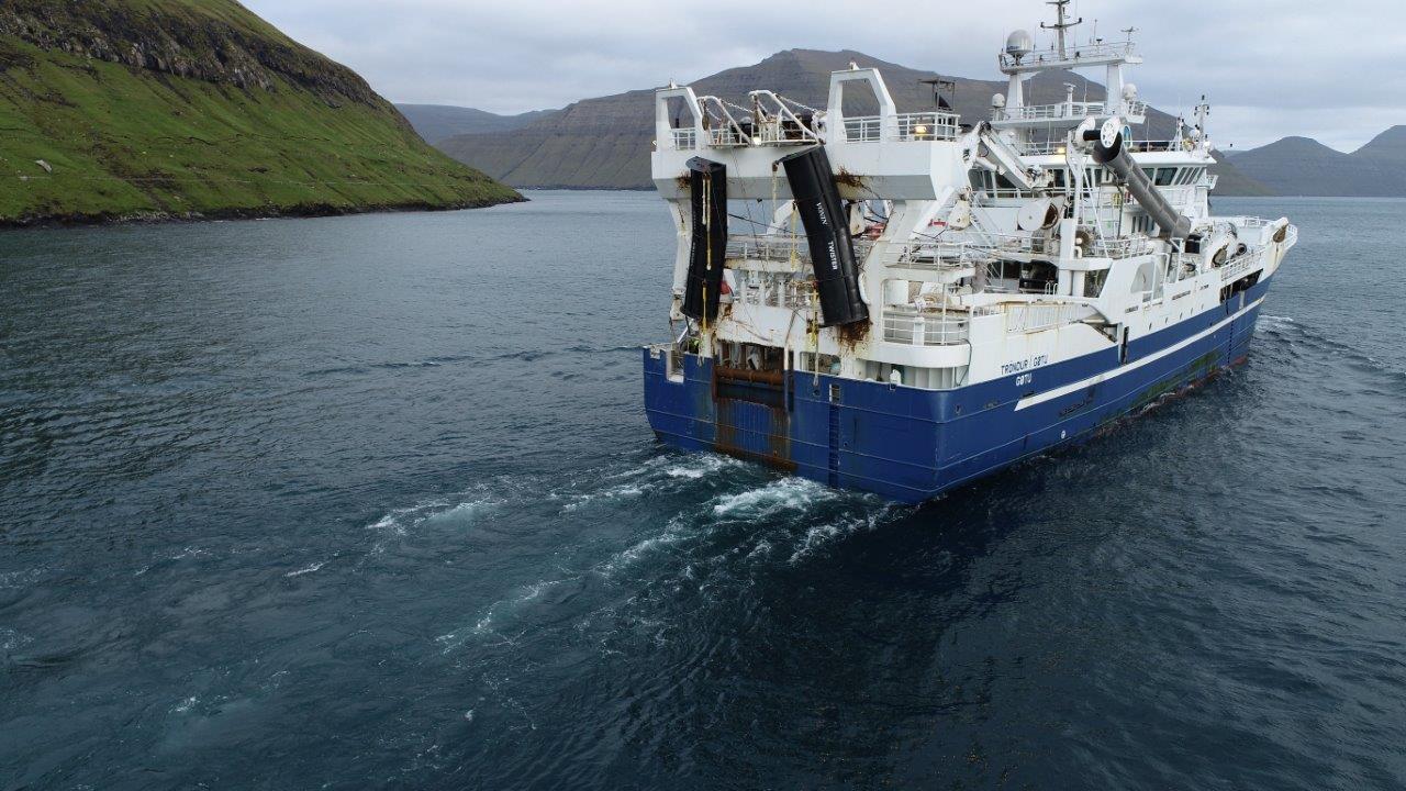 The faroese pelagic trawler Tróndur í Gøtu