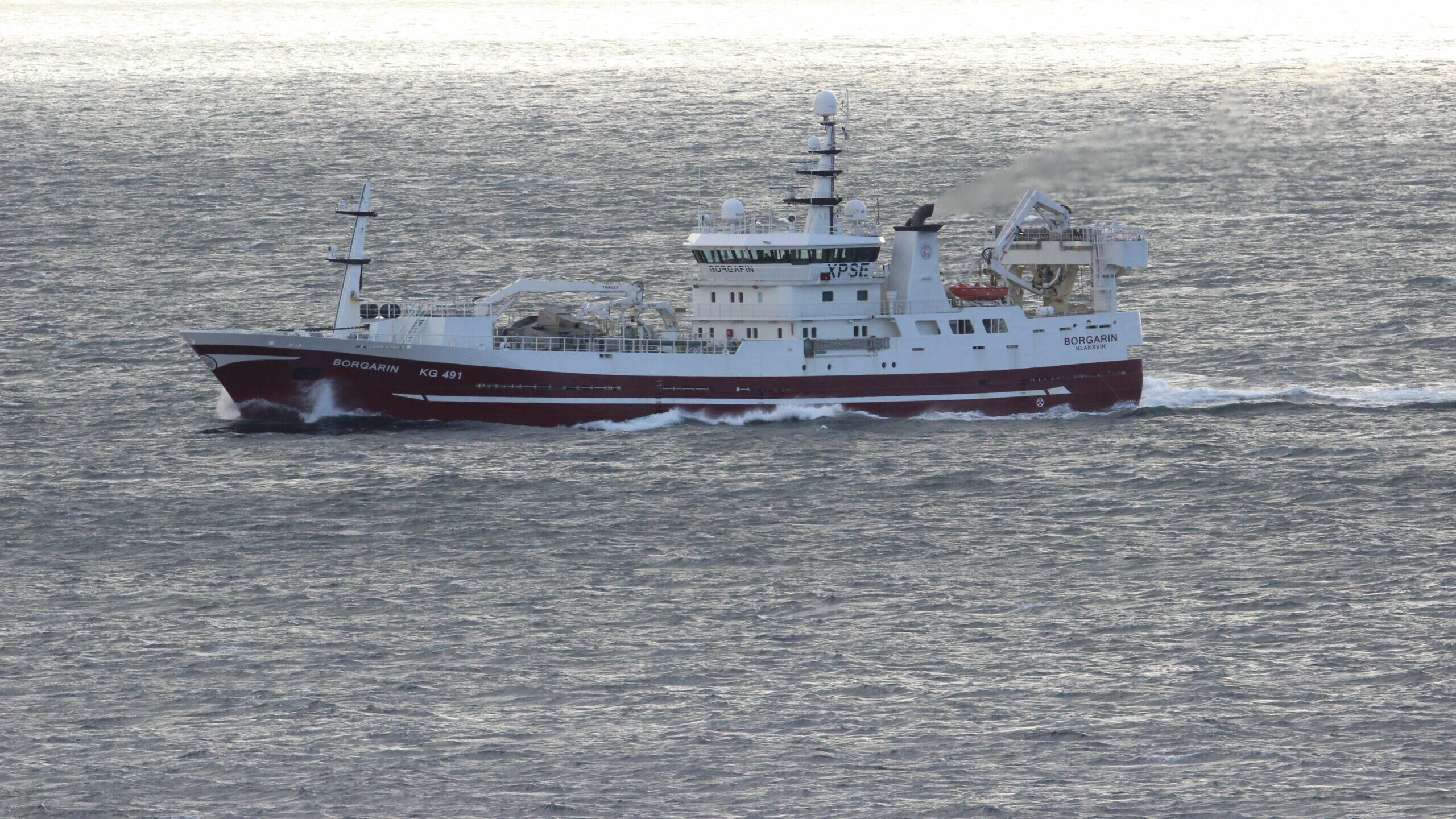 Faroese pelagic trawler Borgarin KG 491