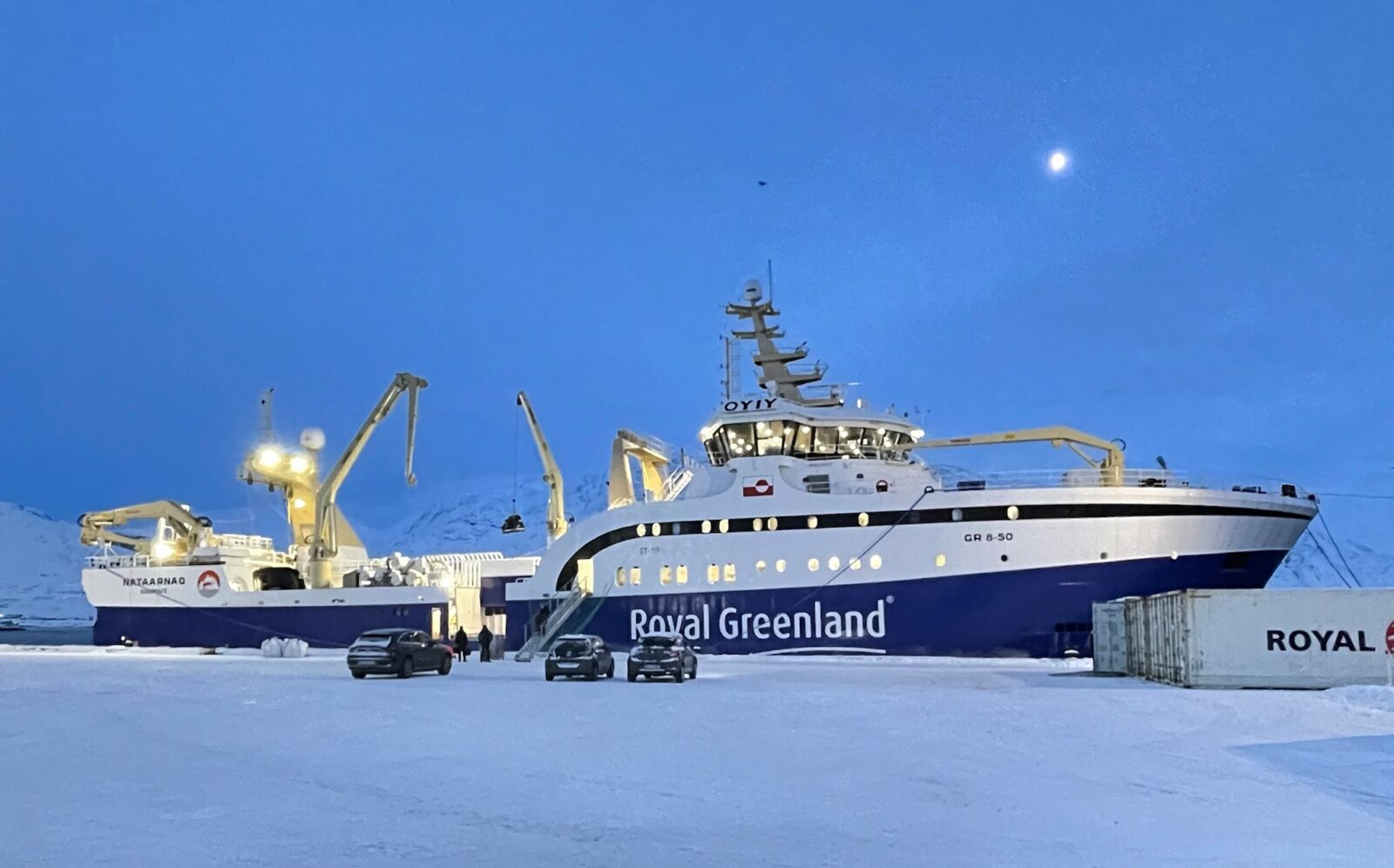 New shrimp trawler Nataarnaq