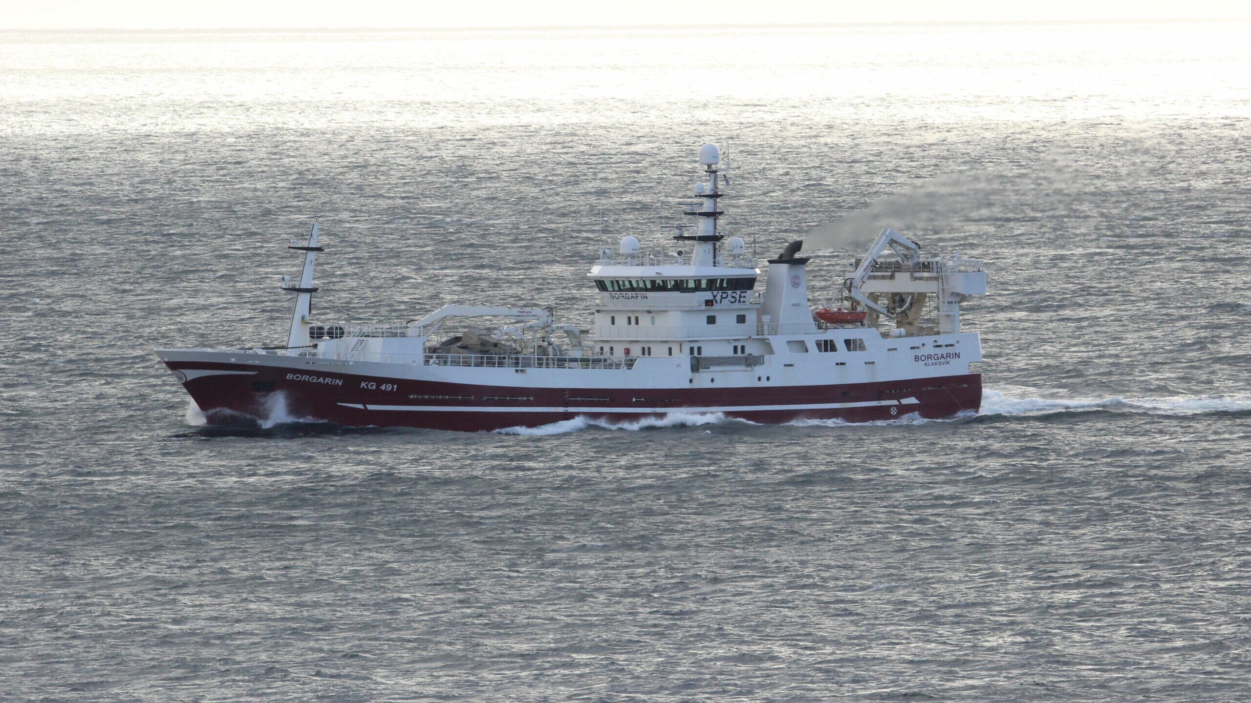 Faroese pelagic vessel Borgarin